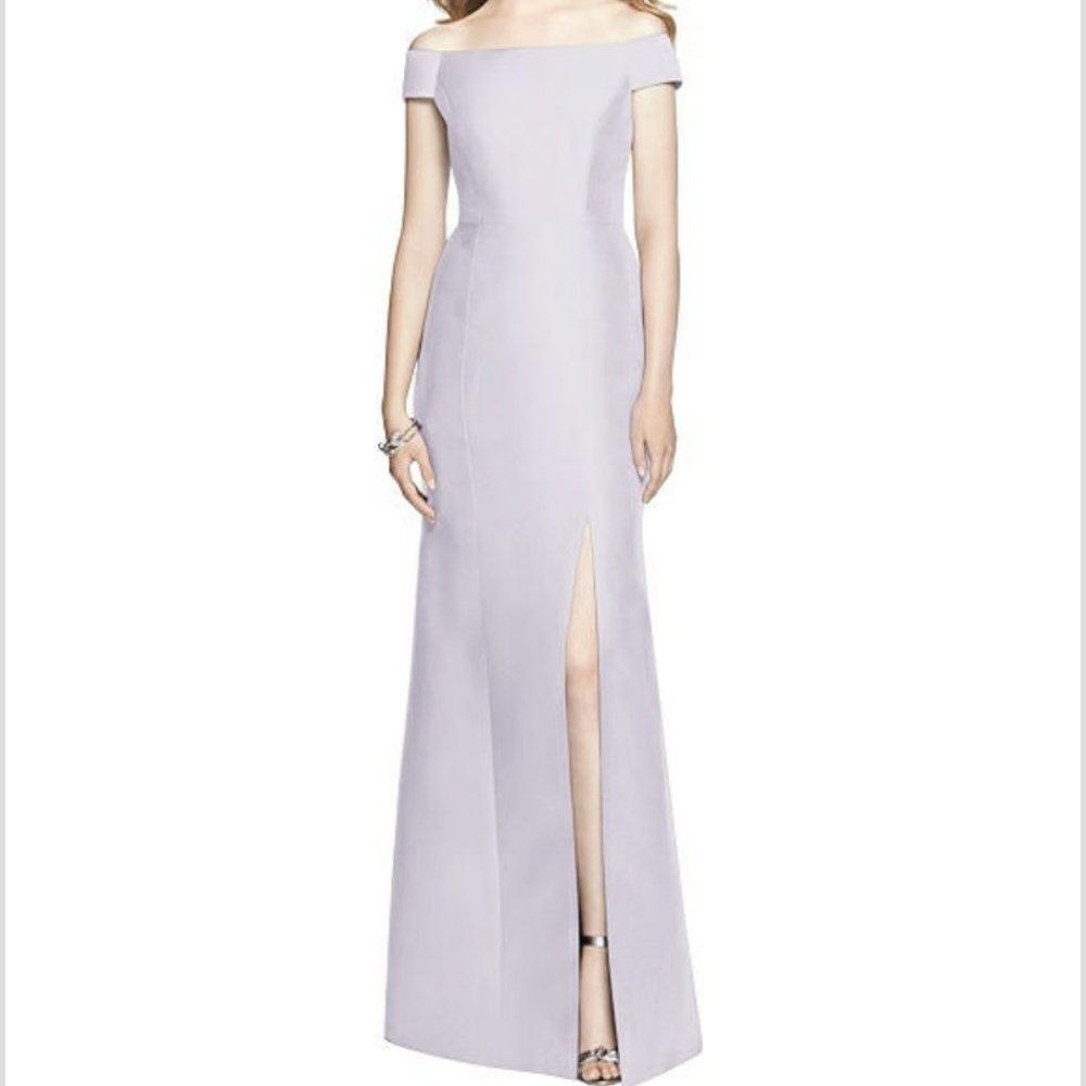 Alfred Sung D751 Bridesmaid Dress- Taupe